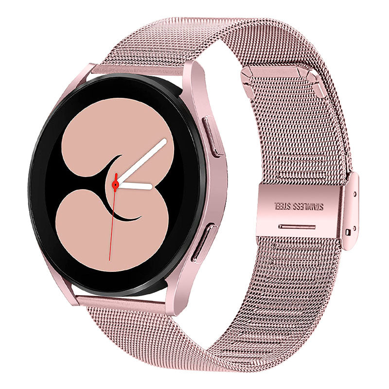 Fashion 20mm Milanese Stainless Steel Watch Strap Tortoise Back Buckle Watchband for Samsung Galaxy Watch4 Classic 42mm 46mm Galaxy Watch Active Galaxy Watch Active2 40mm 44mm Fashion 20mm Milanese Stainless Steel Watch Strap Tortoise Back Buckle Watchband for Samsung Galaxy Watch4 Classic 42mm 46mm Galaxy Watch Active Galaxy Watch Active2 40mm 44mm